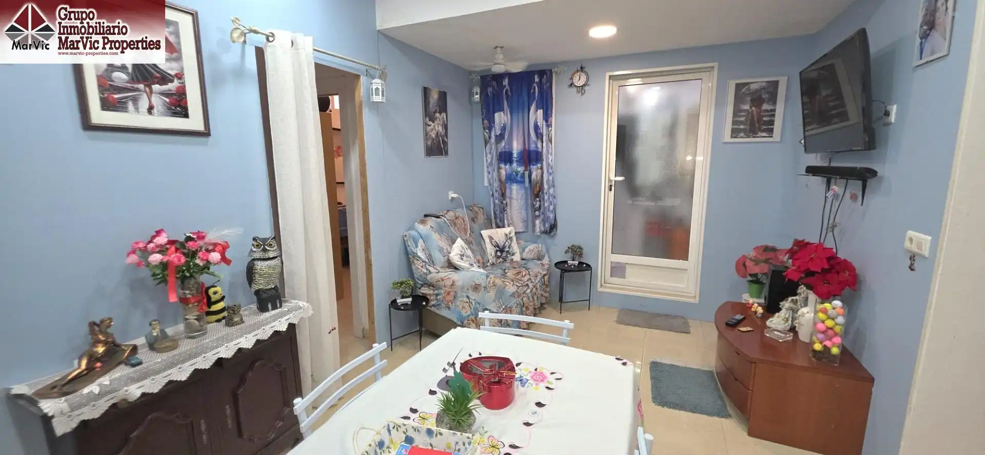 Living room of Ground floor for sale in Benidorm  with Air Conditioner and Furnished