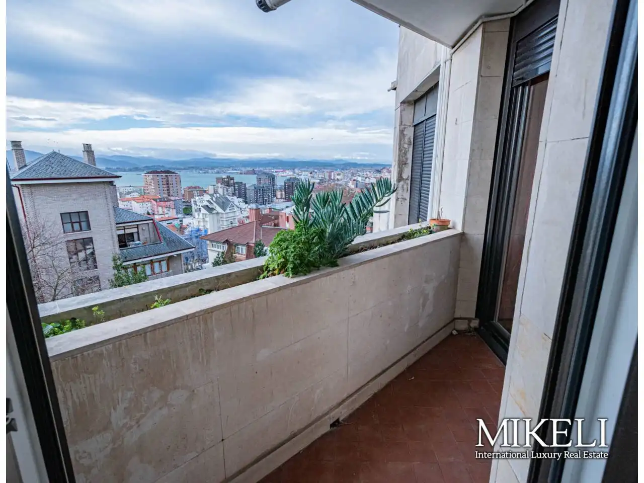 Terrassa de Apartament de lloguer en Santander amb Calefacció, Parquet i Terrassa
