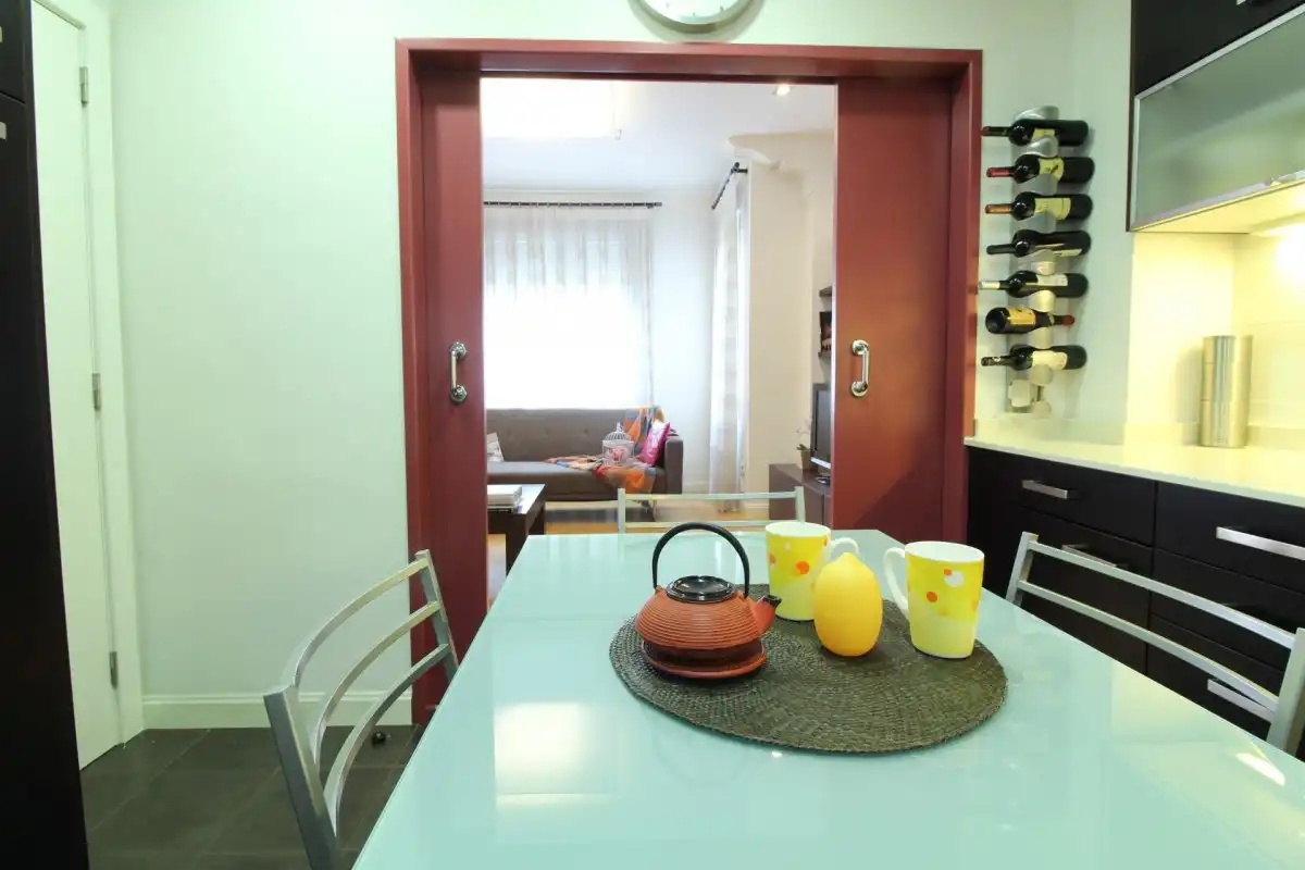 Comedor de Piso de alquiler en Valencia con Aire acondicionado, Calefacción y Parquet