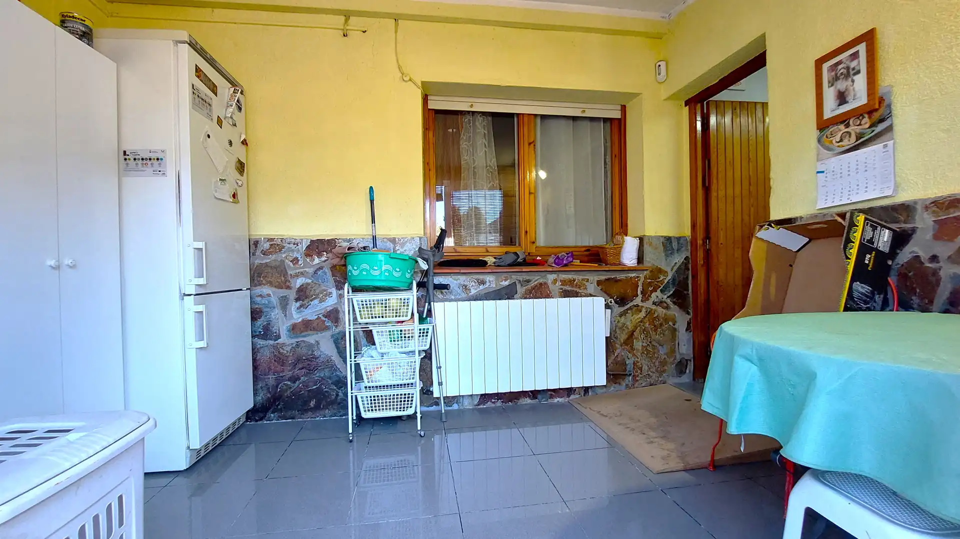 Cuina de Casa o xalet en venda en Sant Llorenç Savall amb Calefacció, Jardí privat i Terrassa