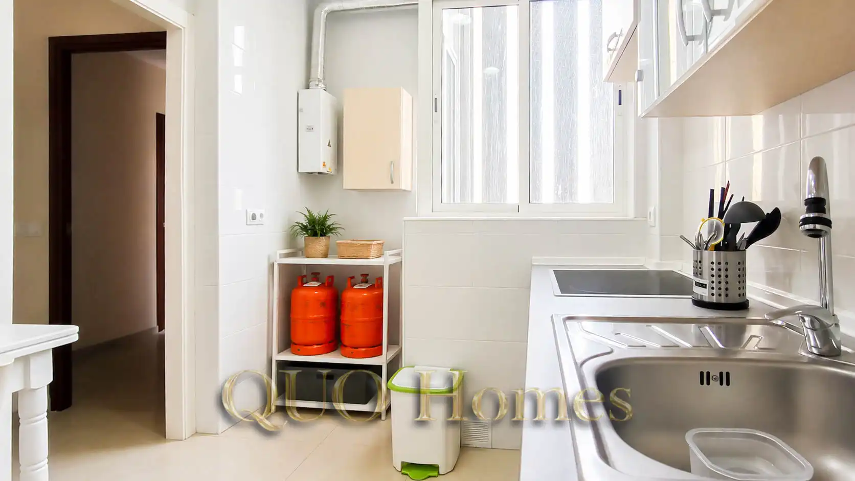 Cocina de Piso en venta en Jerez de la Frontera con Amueblado, Horno y Lavadora