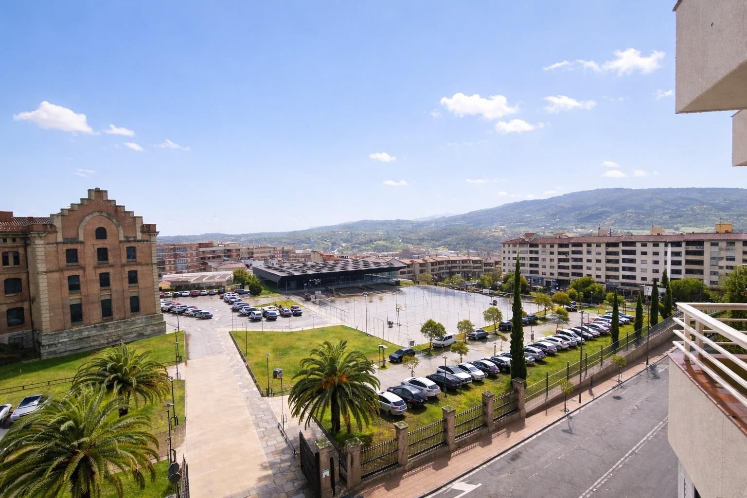 Parking of Flat for sale in Plasencia  with Parquet flooring, Terrace and Balcony