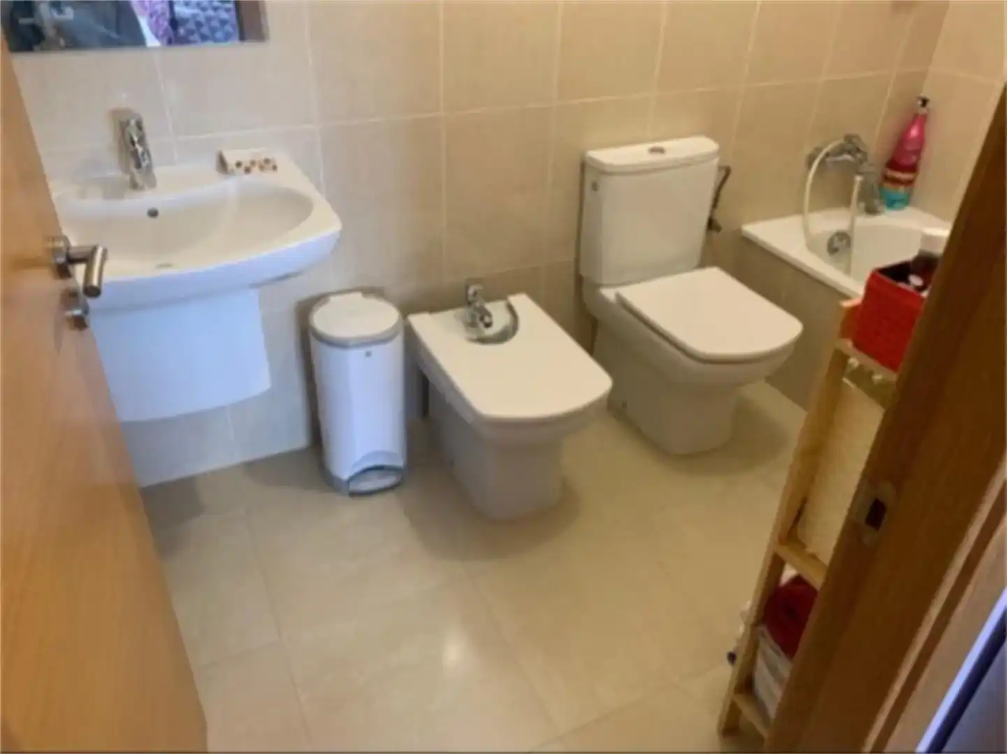 Baño de Apartamento en venta en Lugo Capital