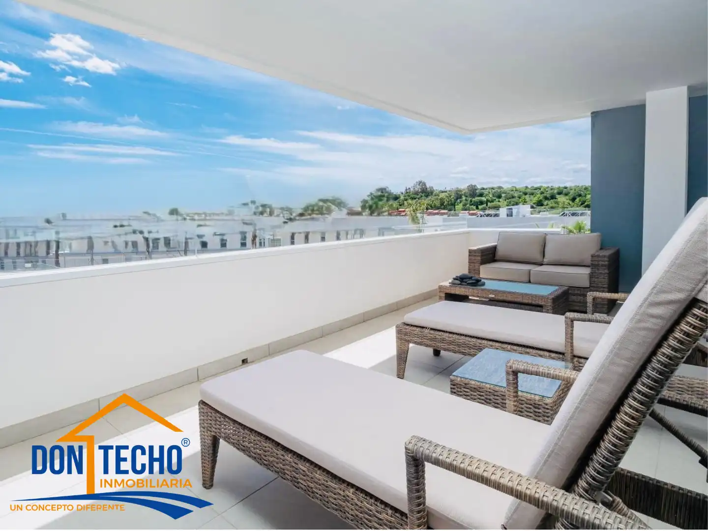 Terrassa de Apartament en venda en Estepona amb Aire condicionat, Calefacció i Terrassa