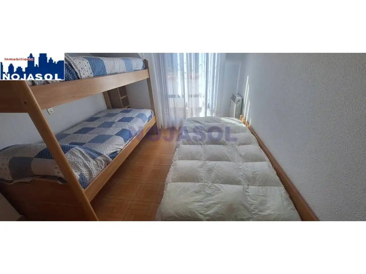 Bedroom of Flat for rent in Noja  with Heating, Terrace and Furnished