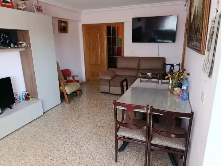 Sala de estar de Piso en venta en Gilet con Aire acondicionado, Calefacción y Amueblado