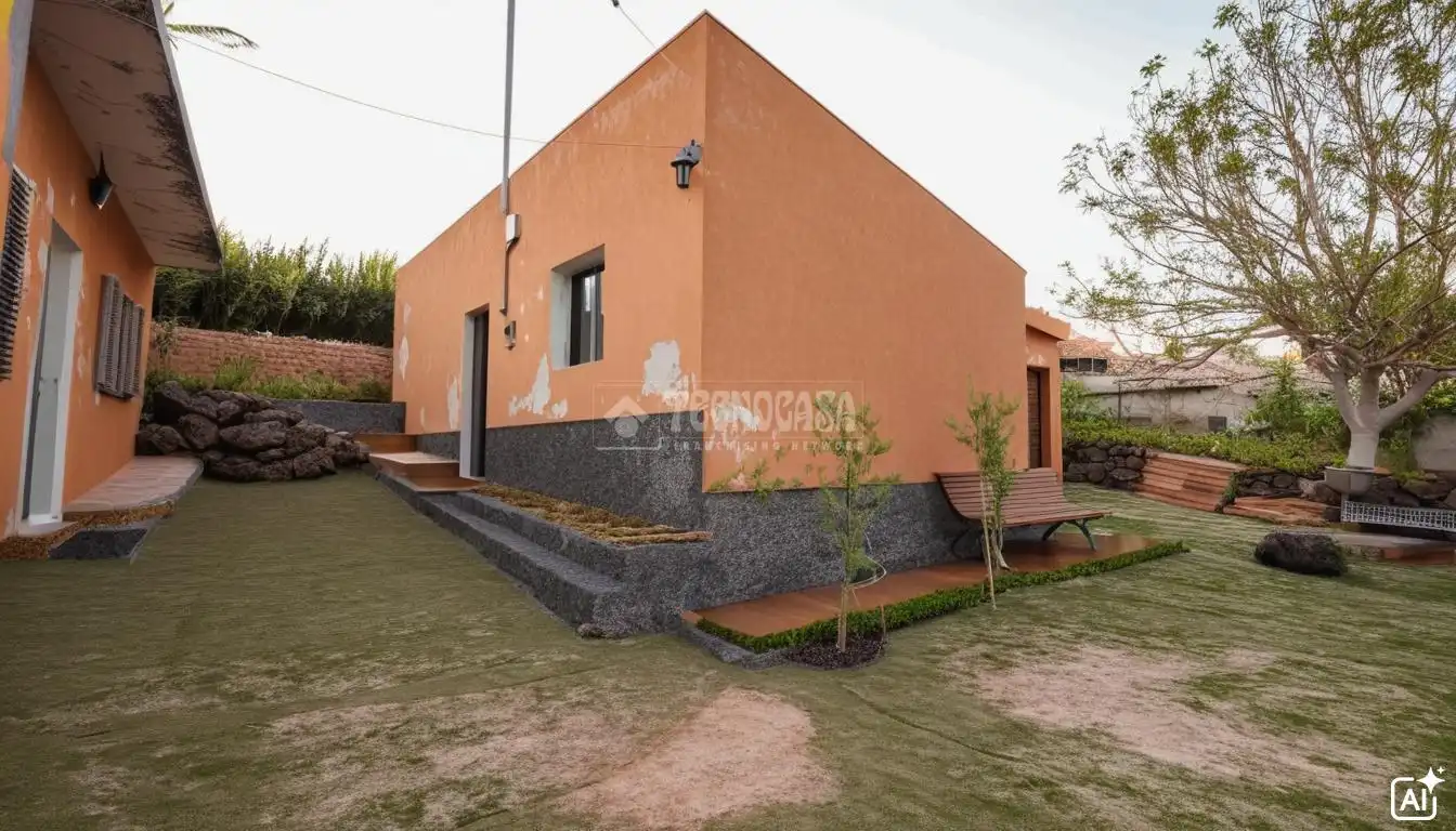 Vista exterior de Casa o chalet en venta en El Sauzal con Terraza, Trastero y Balcón