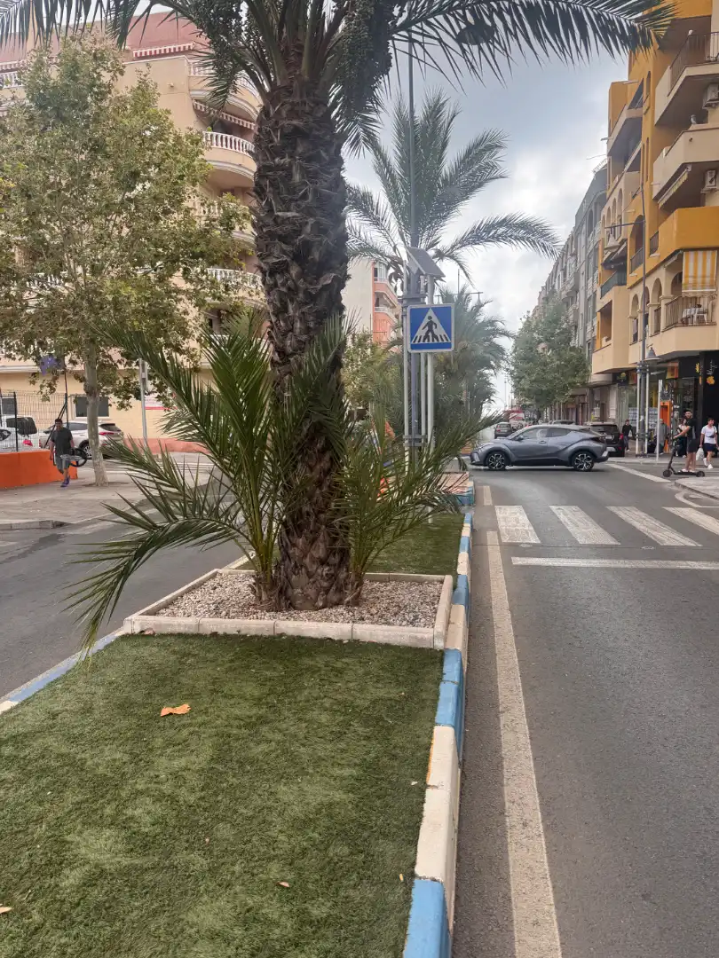 Aparcament de Pis en venda en Torrevieja amb Aire condicionat, Terrassa i Moblat