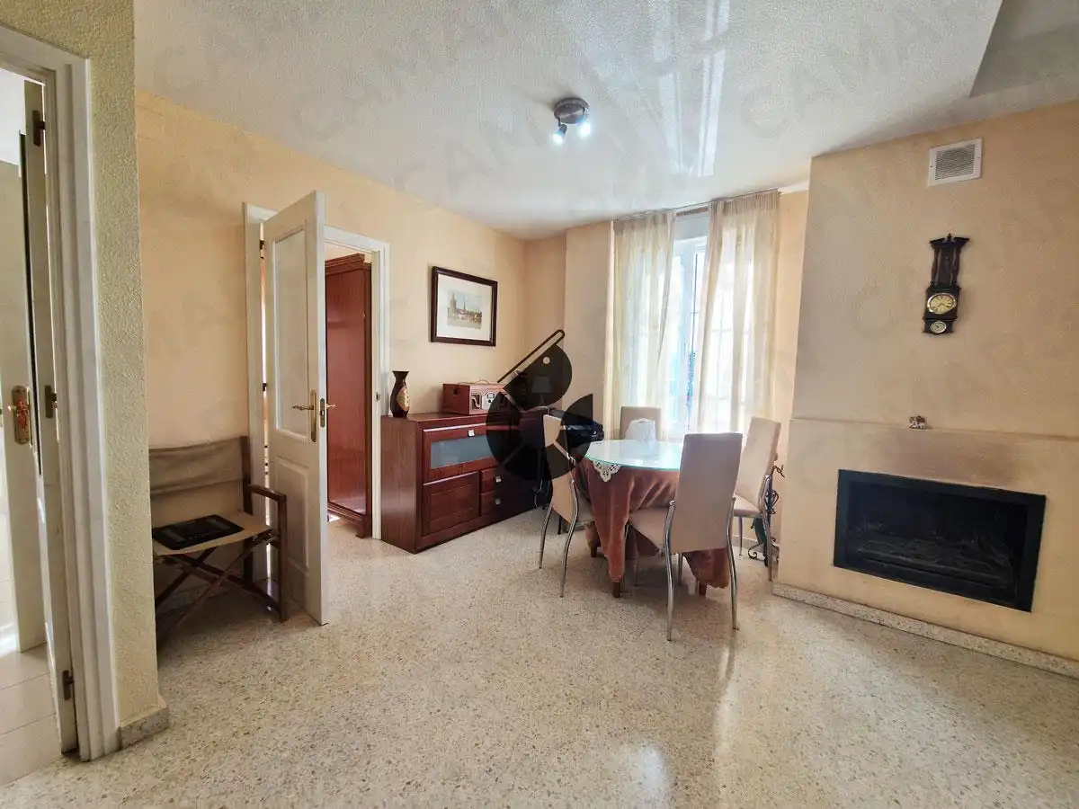 Sala de estar de Casa adosada en venta en Coria del Río con Terraza