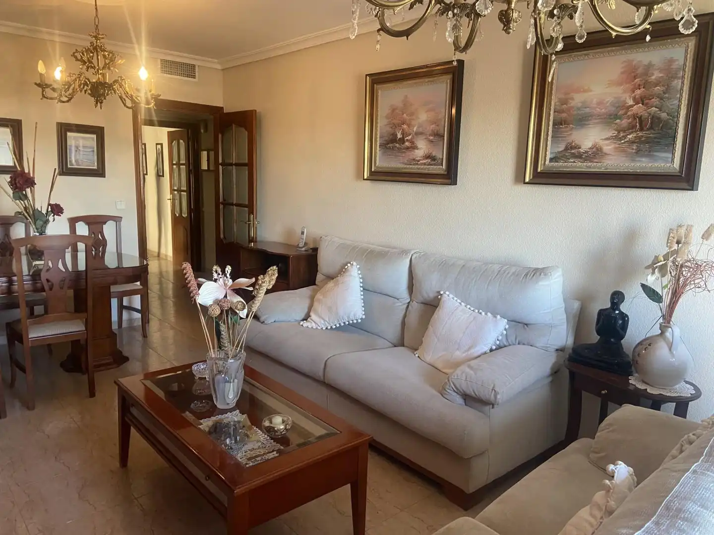 Sala de estar de Piso en venta en Córdoba con Aire acondicionado y Terraza