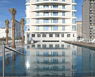 Swimming pool of Flat to rent in  Valencia Capital  with Air Conditioner, Heating and Terrace