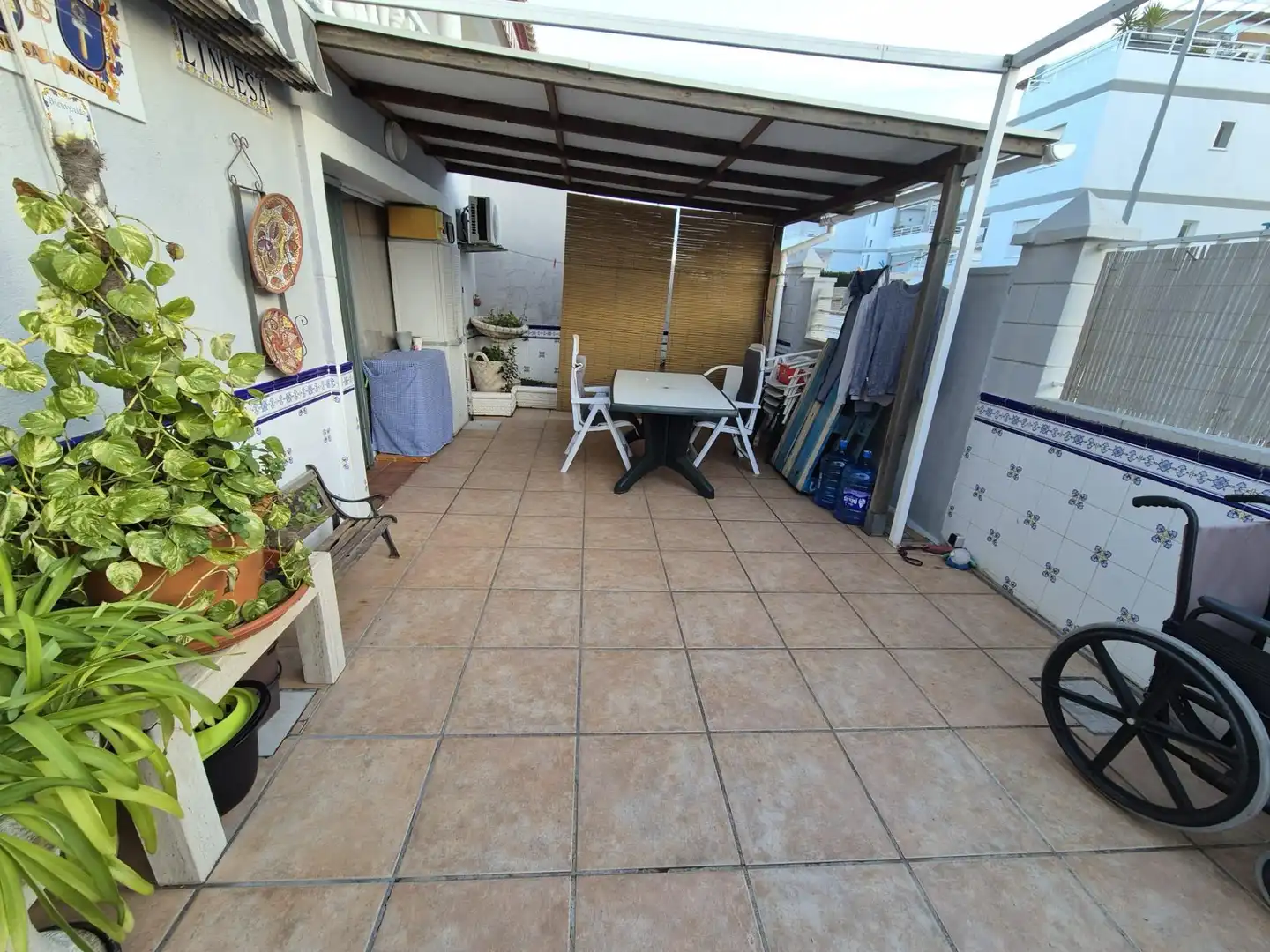 Terrace of Detached homes for sale in Oliva  with Air Conditioner, Heating and Private garden