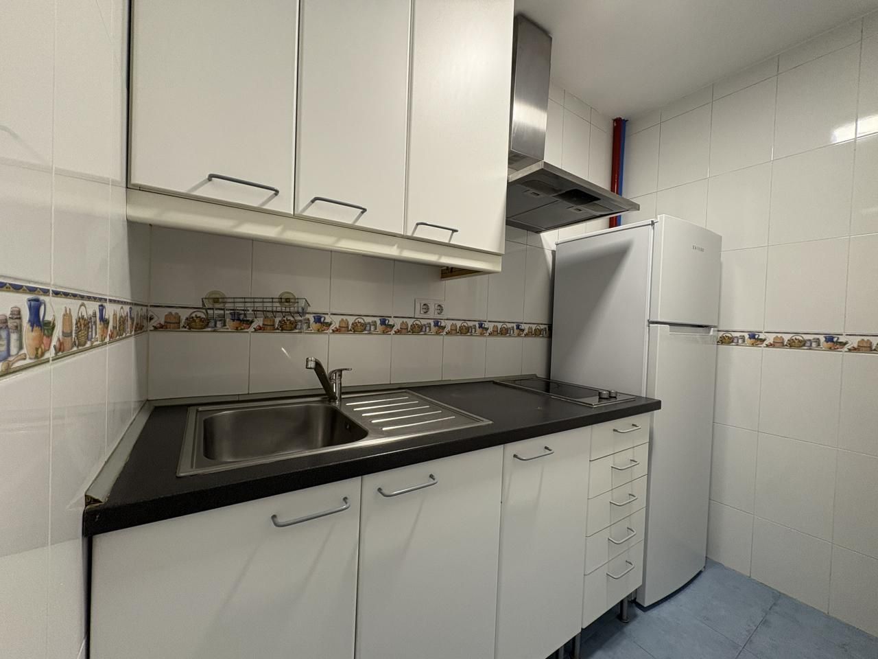 Kitchen of Apartment to rent in  Madrid Capital  with Air Conditioner, Heating and Parquet flooring