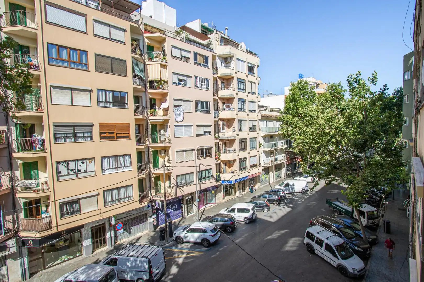 Exterior view of Flat for sale in  Palma de Mallorca  with Air Conditioner, Furnished and Balcony