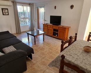 Living room of Apartment to rent in Dénia  with Air Conditioner, Private garden and Terrace