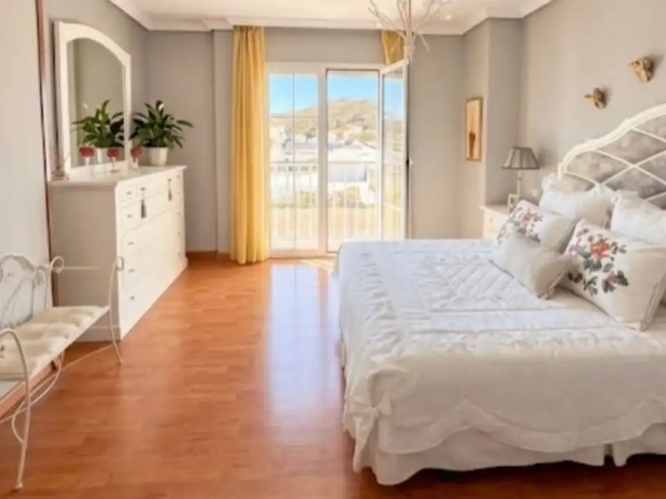Habitación de Casa adosada en venta en Pulpí con Aire acondicionado, Terraza y Piscina