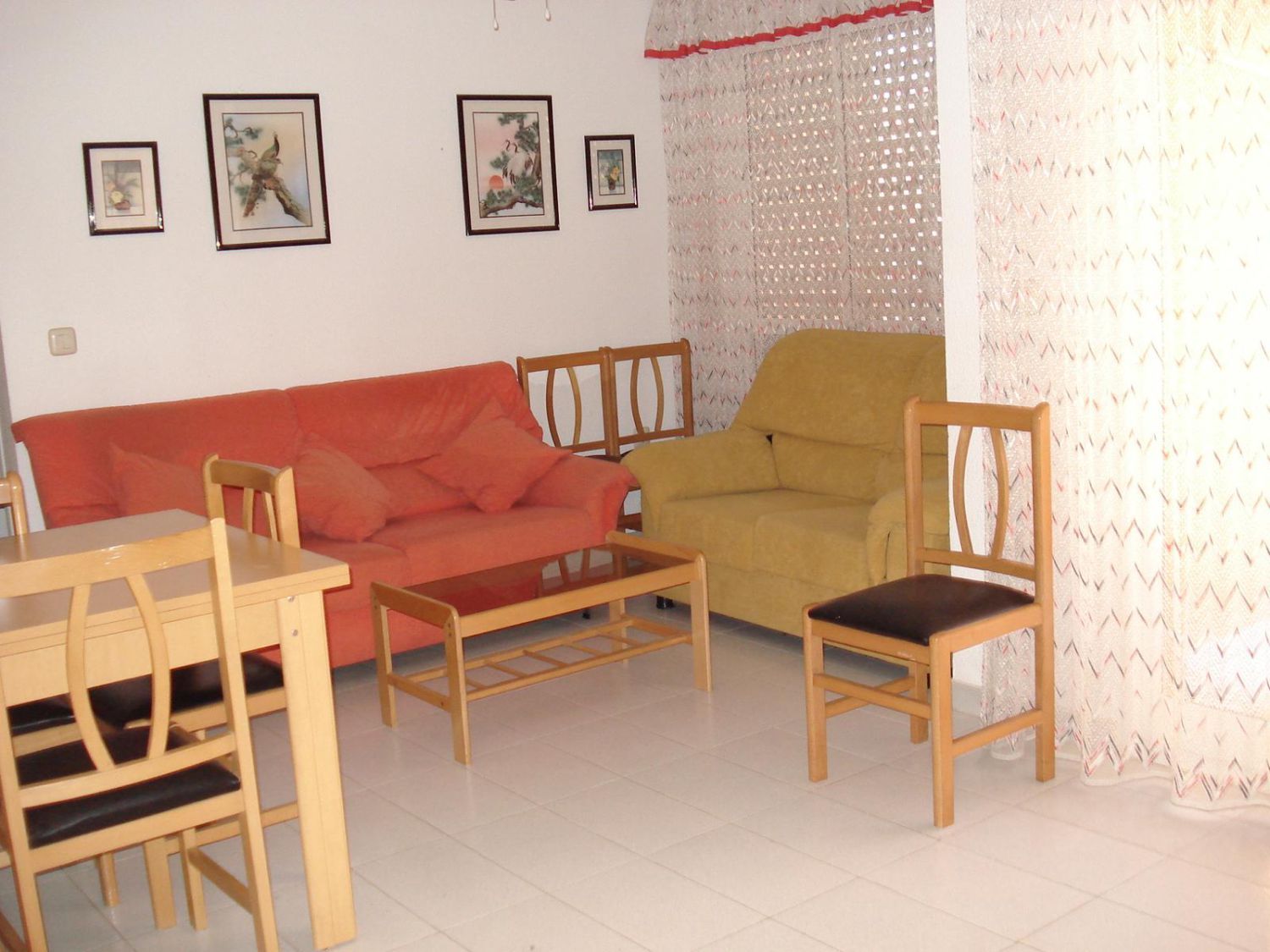 Sala d'estar de Apartament en venda en Cartagena amb Aire condicionat i Balcó