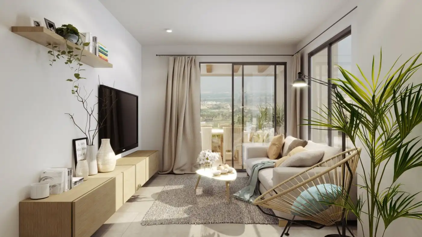 Sala de estar de Ático en venta en Rojales con Jardín privado y Terraza