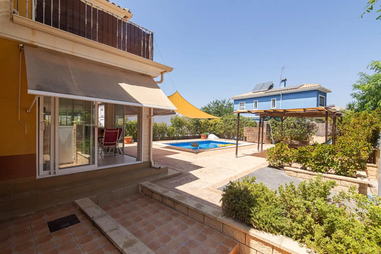 Terrassa de Casa o xalet en venda en Aspe amb Piscina