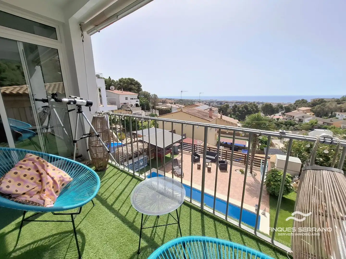 Terrassa de Casa adosada en venda en Calafell amb Aire condicionat, Calefacció i Piscina