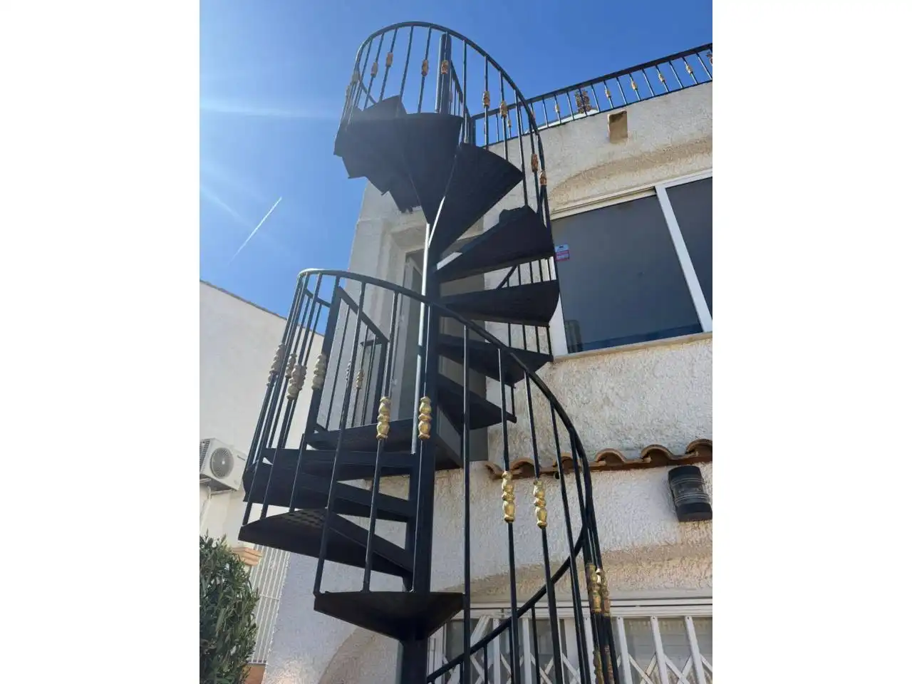 Terrasse von Wohnung zum Verkauf in Santa Pola mit Klimaanlage, Terrasse und Gemeinschaftspool