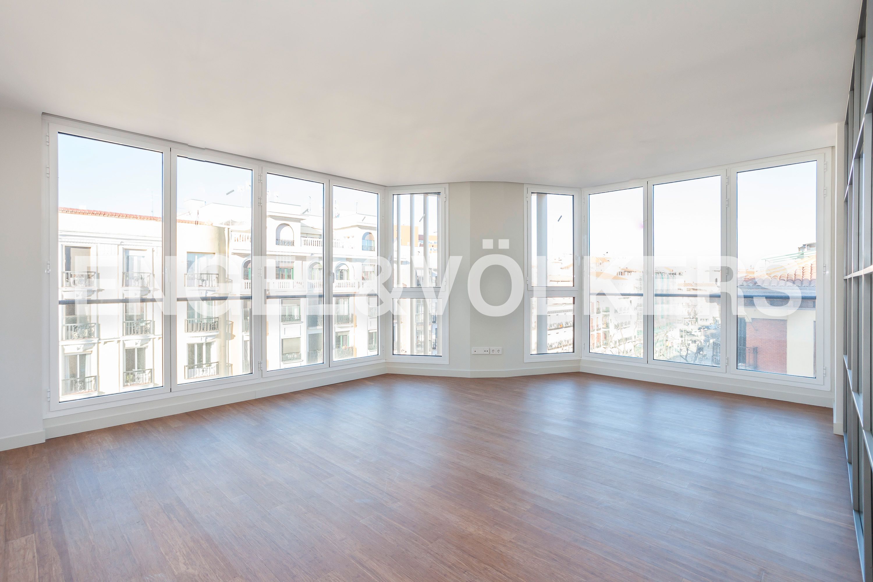 Living room of Attic to rent in  Madrid Capital  with Heating and Swimming Pool