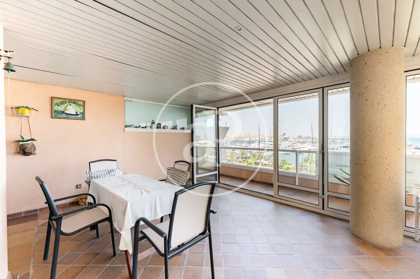 Terrace of Flat for sale in  Palma de Mallorca  with Air Conditioner, Heating and Private garden