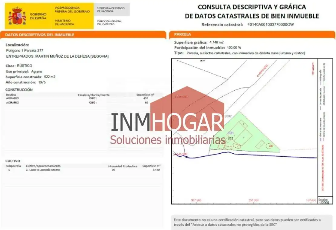 Terreni e lotti in vendita a Martín Muñoz de la Dehesa, imagen 38