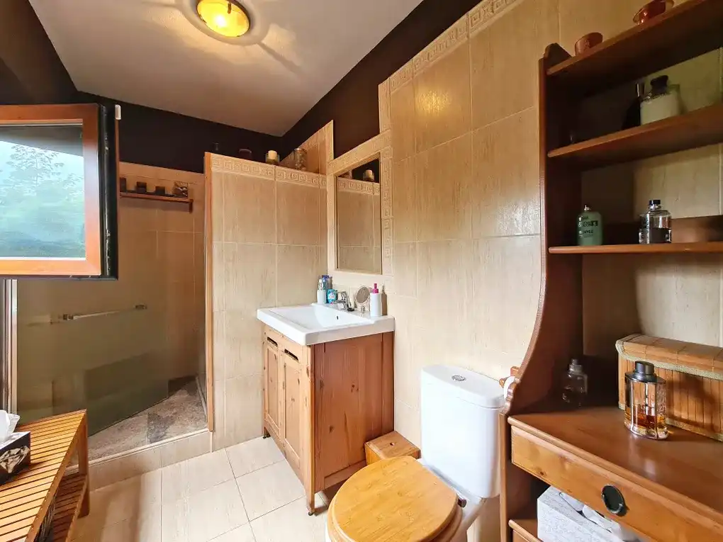 Baño de Casa o chalet en venta en Pravia con Calefacción, Jardín privado y Terraza