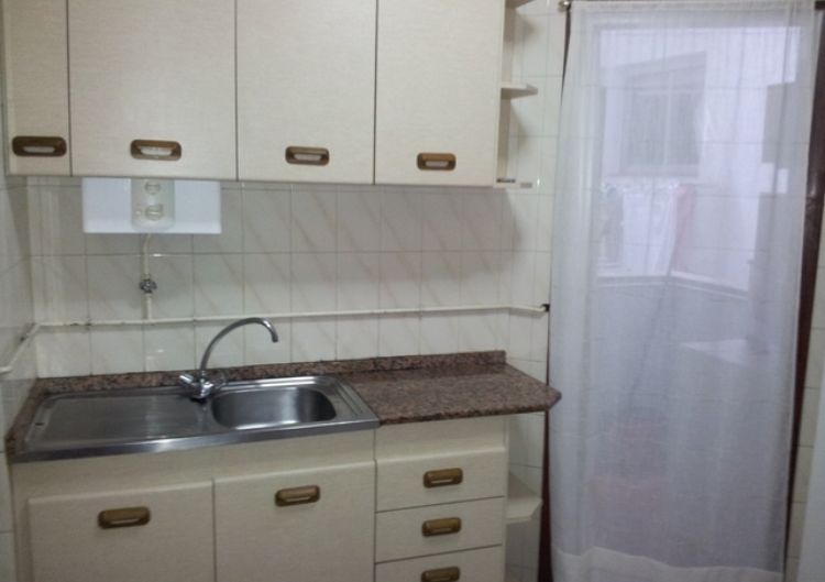 Kitchen of Flat to rent in Santiago de Compostela   with Furnished
