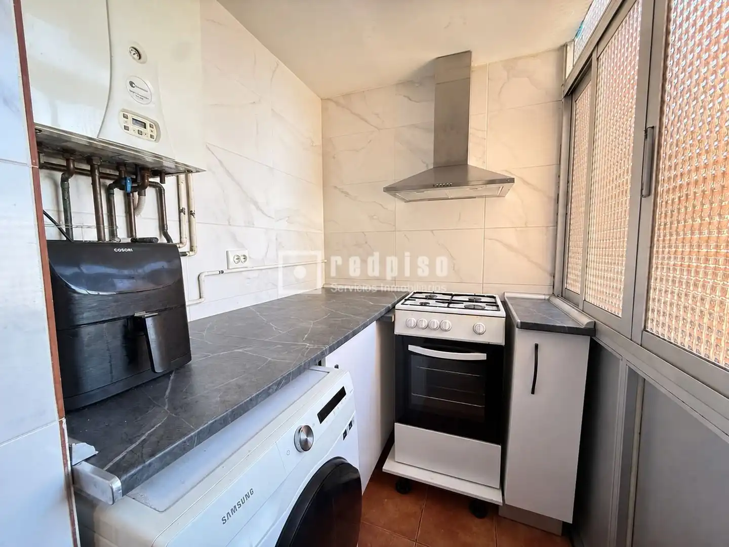 Cuina de Apartament en venda en Guadalajara amb Calefacció