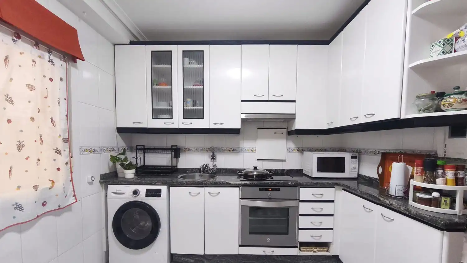 Kitchen of Flat for sale in Gijón   with Heating and Swimming Pool