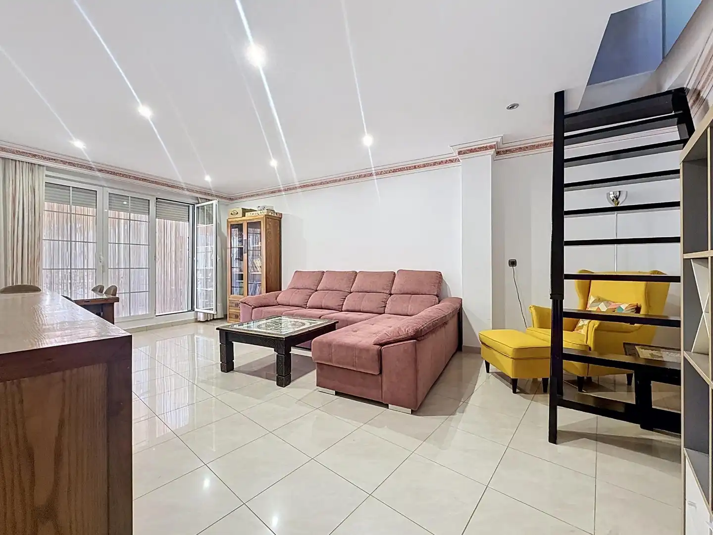 Sala de estar de Casa o chalet en venta en Beneixama con Aire acondicionado, Calefacción y Terraza