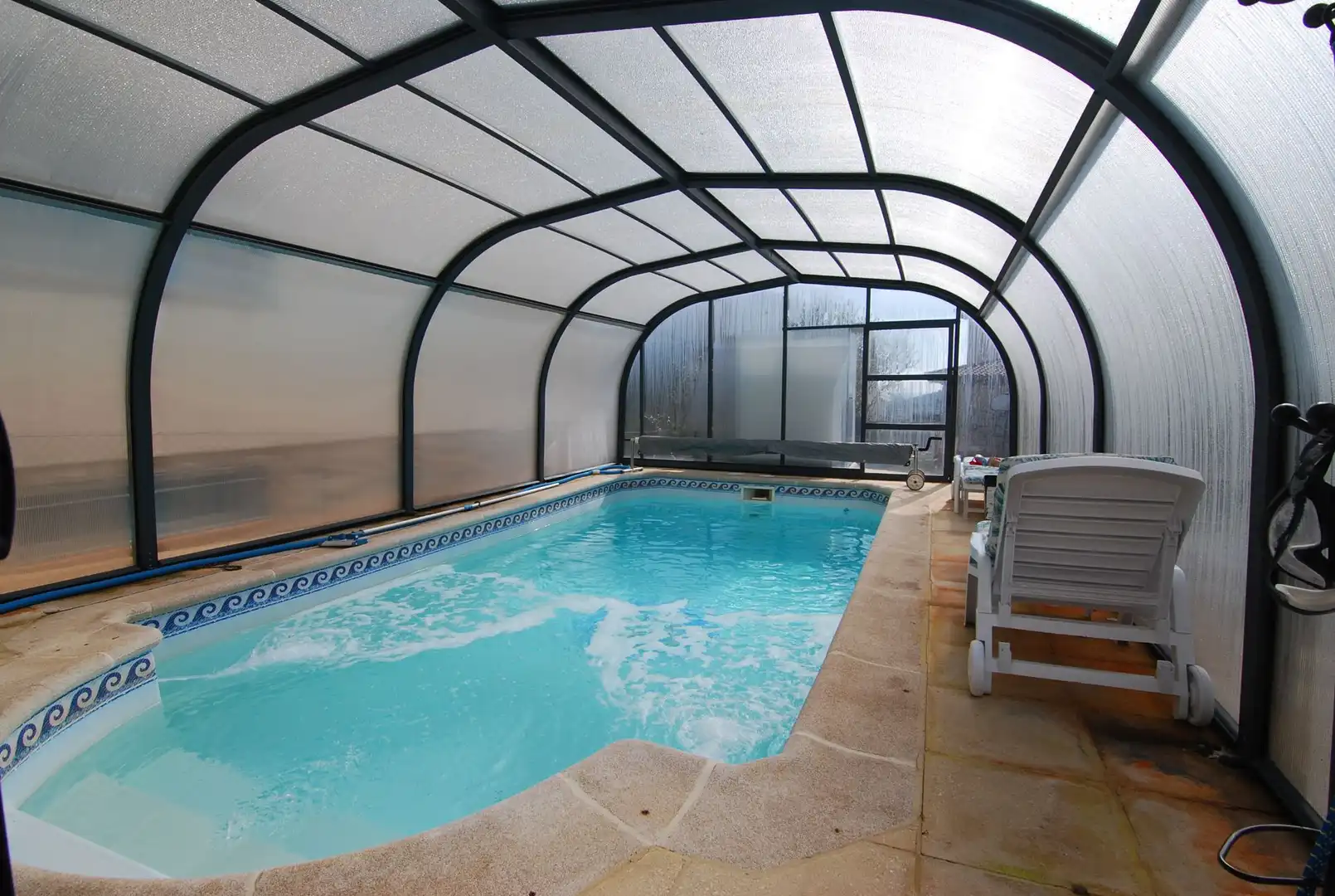 Swimming pool of Houses for sale in Navas del Rey  with Heating
