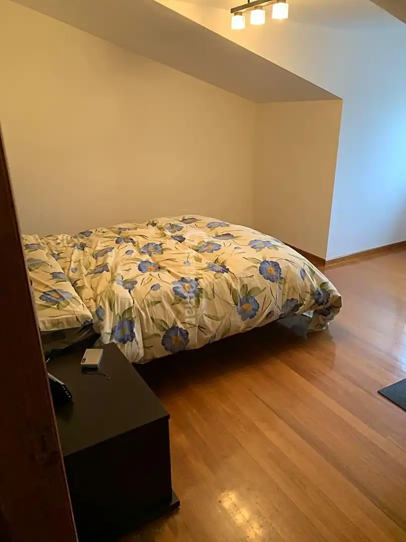 Schlafzimmer von Maisonette zum Verkauf in A Pobra de Trives  mit Parkett