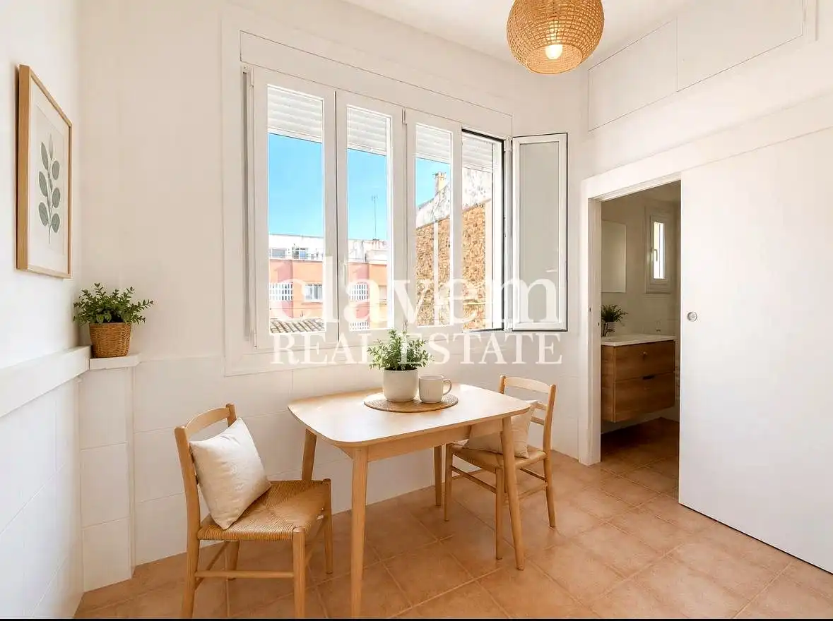 Außenansicht von Wohnung zum Verkauf in Montgat mit Klimaanlage und Terrasse