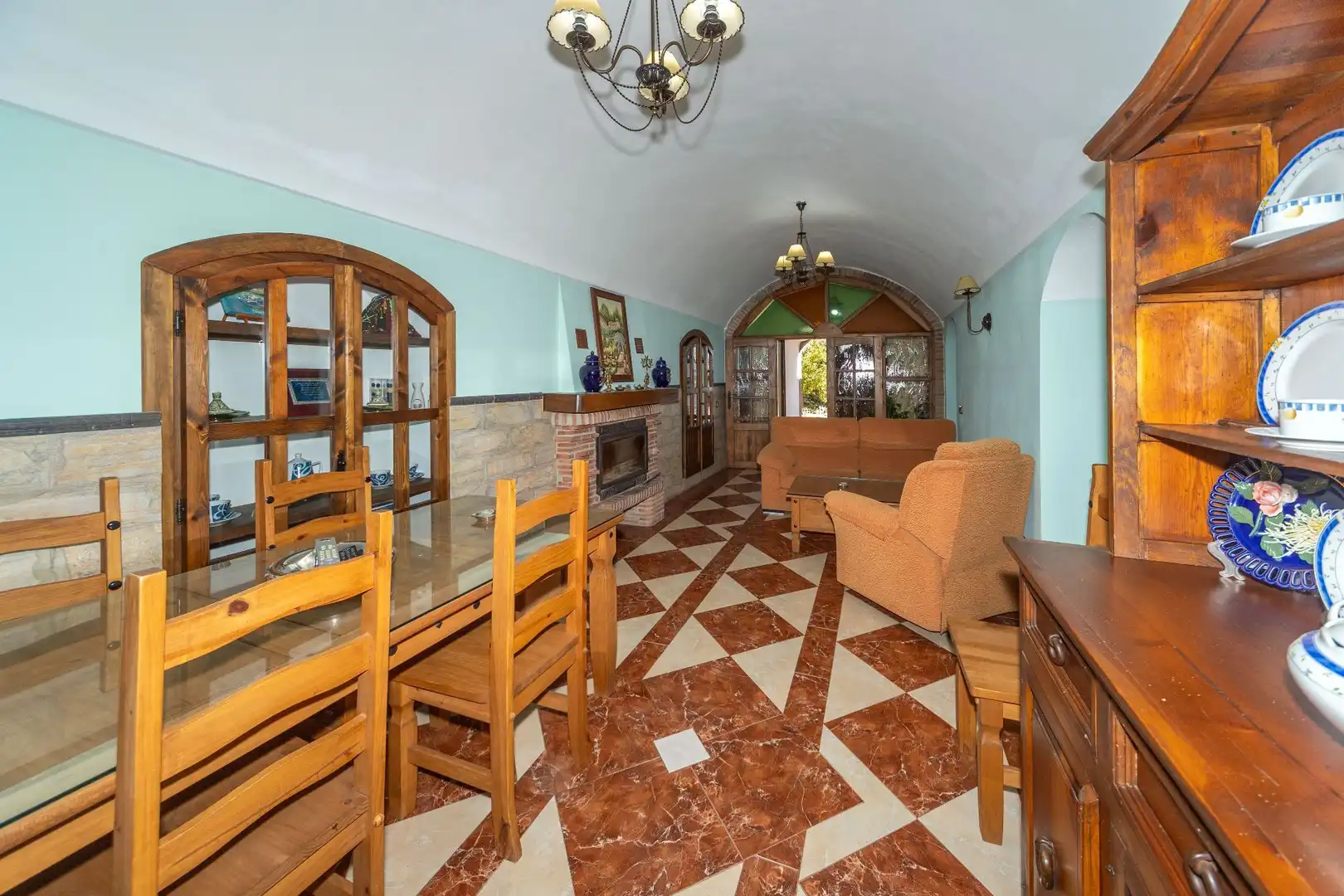 Dining room of Country homes for sale in Guadix  with Terrace, Storage room and Furnished