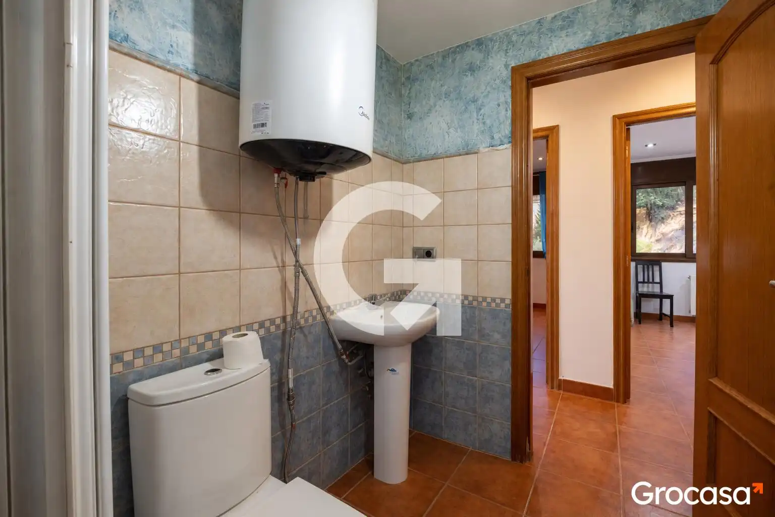 Bathroom of Houses for sale in Blanes  with Air Conditioner, Heating and Private garden