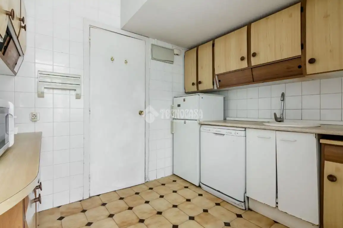 Küche von Wohnung zum Verkauf in Madrid mit Klimaanlage