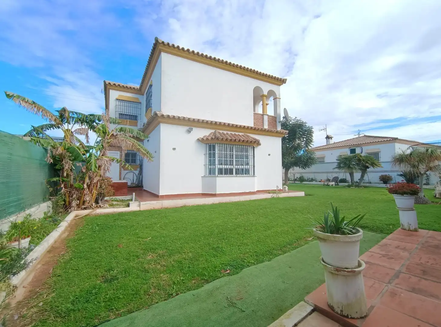Jardín de Casa o chalet en venta en Chiclana de la Frontera con Jardín privado