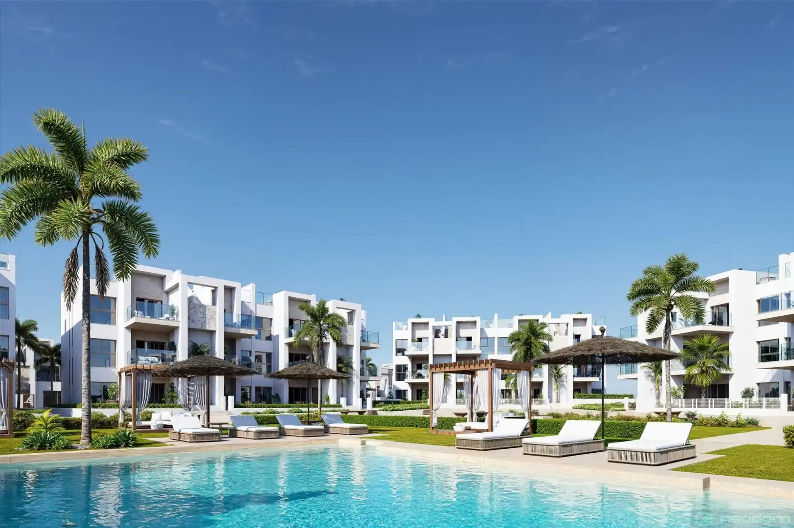 Ático con piscina en venta en Las Lomas de Rame - Bahía Bella, imagen 2