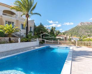 Exterior view of House or chalet to rent in Calpe / Calp  with Air Conditioner, Terrace and Swimming Pool