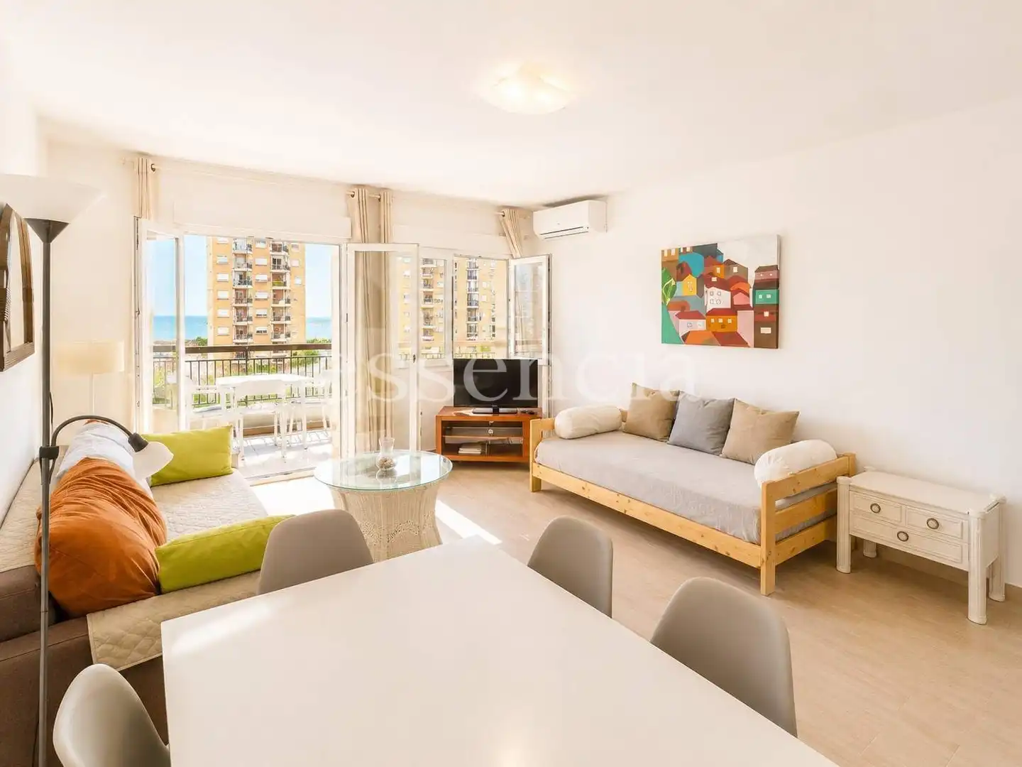 Sala de estar de Apartamento en venta en Gandia con Jardín privado, Terraza y Balcón