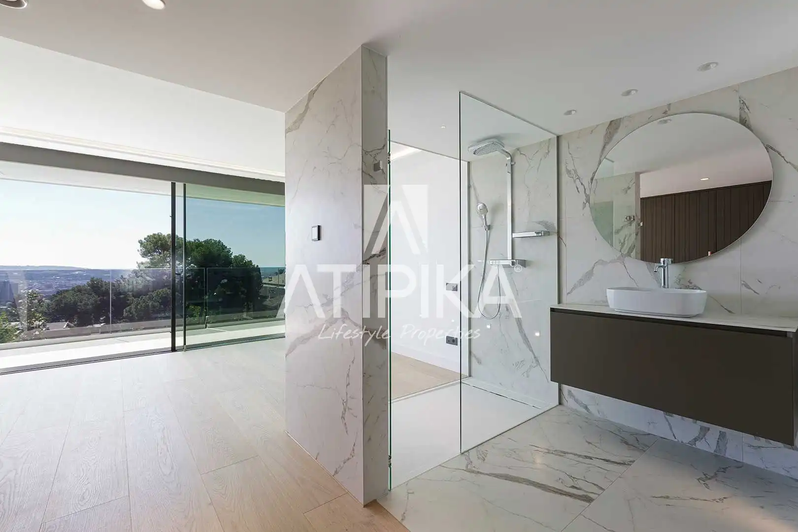 Baño de Casa o chalet en venta en Barcelona con Aire acondicionado, Calefacción y Terraza