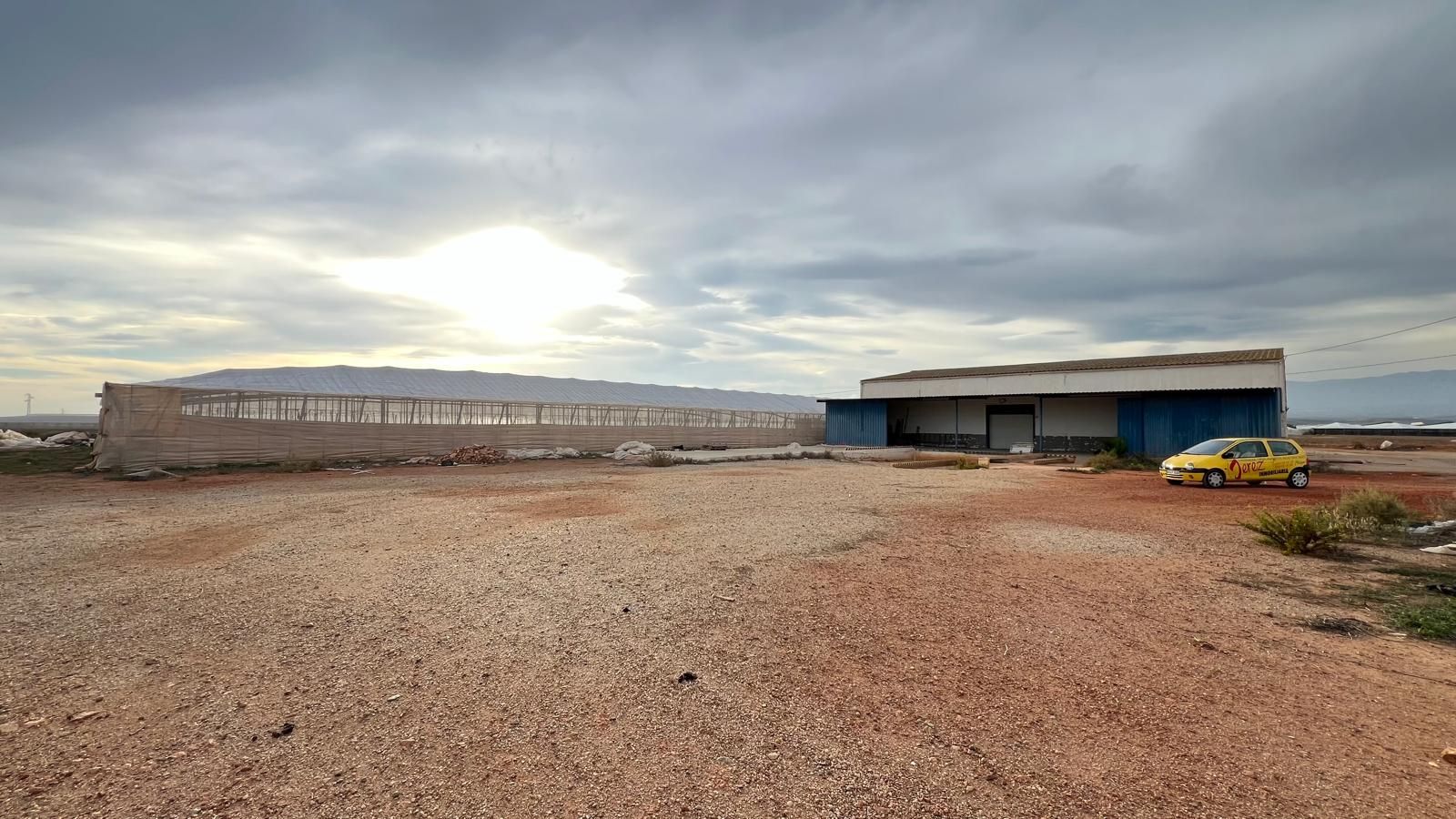 Vista exterior de Nau industrial en venda en  Almería Capital