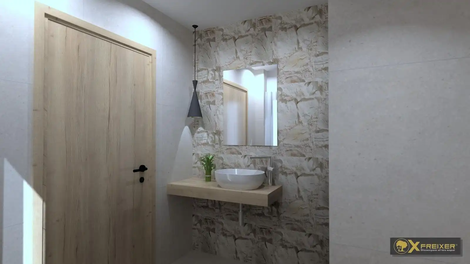 Baño de Casa o chalet en venta en Sant Cebrià de Vallalta con Aire acondicionado, Calefacción y Jardín privado