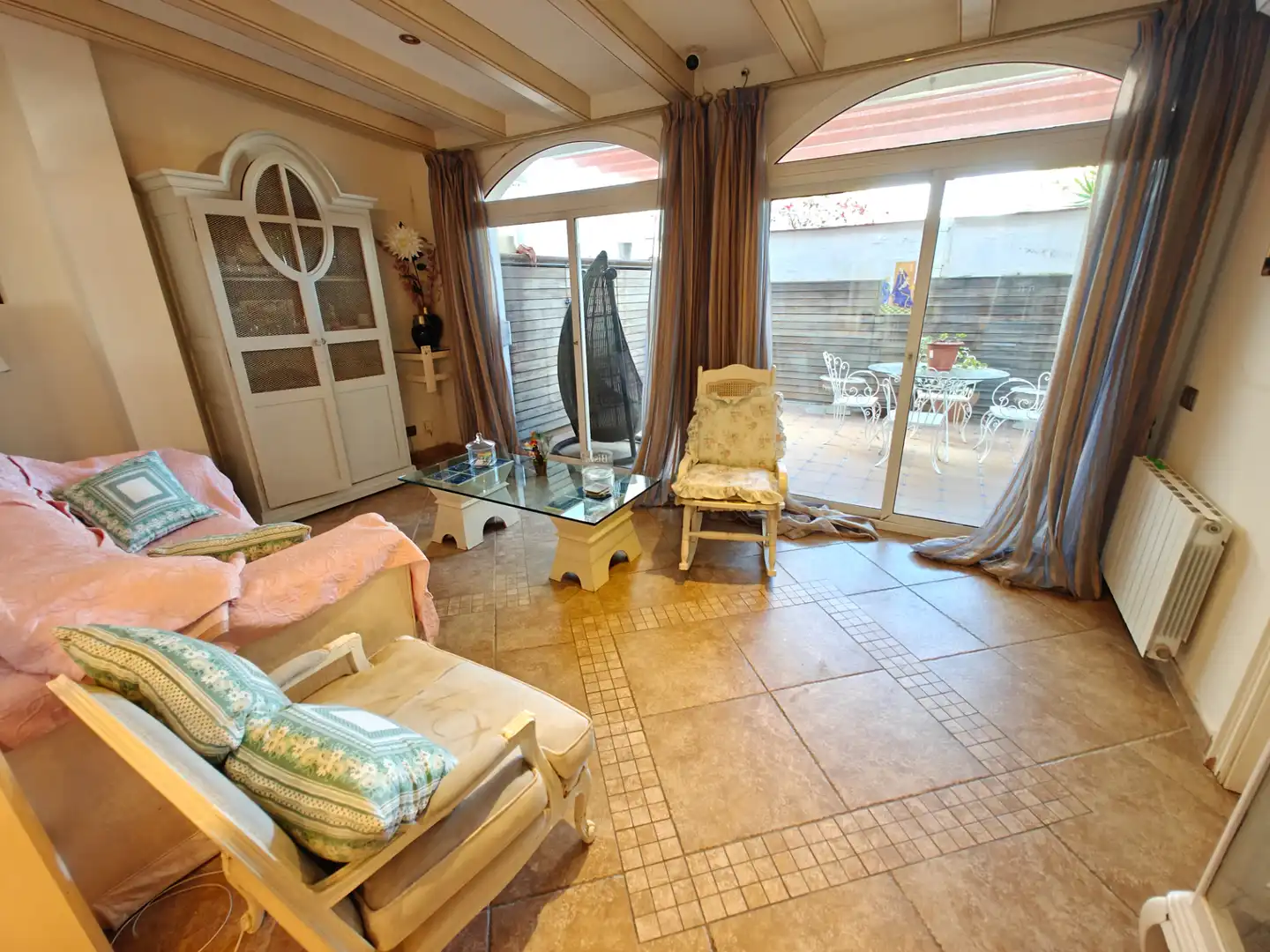 Sala de estar de Casa o chalet en venta en Premià de Mar con Aire acondicionado, Calefacción y Parquet