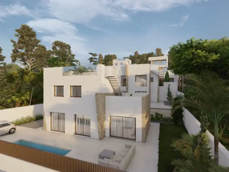 Villa mit Pool zum Verkauf in Finestrat Pueblo, imagen 9
