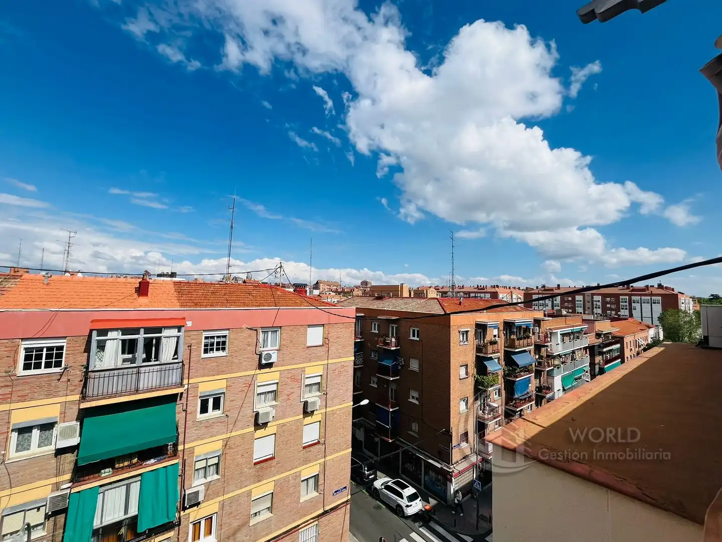 Exterior view of Attic for rent in Madrid  with Air Conditioner, Heating and Terrace