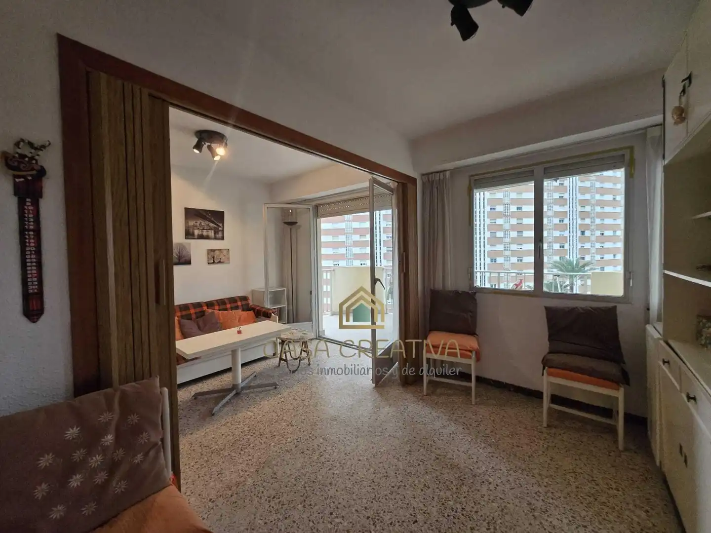 Sala de estar de Apartamento en venta en Cullera con Terraza y Balcón